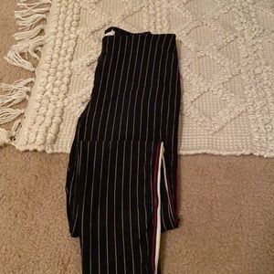 Pin Stripe Leggings/Pants